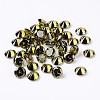 Diamond Shape Glass Rhinestone Cabochons RGLA-J007-6mm-05-1