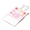 Rectangle with Sunflower Pattern Paper Gift Bags LS-CARB-L012-01E-3