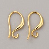 Brass Earring Hooks KK-WH0011-45G-1