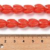 Synthetic Coral Dyed Carved Beads Strands CORA-P004-01A-4