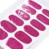 Solid Color Full-Cover Wraps Nail Polish Stickers MRMJ-T078-253-M-3