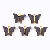 Alloy Acrylic Pendants ENAM-R136-01J-2