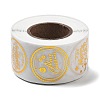 Christmas Theme Adhesive Roll Sticker Labels DIY-S001-07A-4