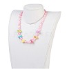 Acrylic Beads Kids Necklaces NJEW-JN02235-01-3