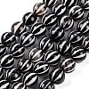 Tibetan Style dZi Beads Strands G-C133-A03-03-1
