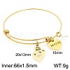 Mother's Day 304 Stainless Steel Charm Bangles for Women WG05AE3-10-1