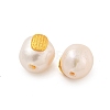 Oval Natural Freshwater Pearl Beads PEAR-K009-05G-2