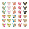 Biyun 40Pcs 10 Style Transparent Acrylic Charms FIND-BY0001-22-14