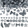 200G Transparent Acrylic Beads OACR-NB0001-53B-1