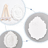 Wood and Gypsum Photo Frames WOOD-WH0029-28-3