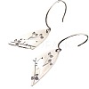 Hollow Bird with Branch Alloy Dangle Earrings FS-WG930CF-01-3