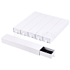 Cardboard Necklace Drawer Boxes CBOX-WH0006-06B-1