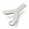 Non-Tarnish 201 Stainless Steel Charms X-STAS-C021-06P-Y-3