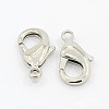 Grade AA Platinum Brass Lobster Claw Clasps for Jewelry Necklace Bracelet Making X-KK-M007-C-P-NR-2