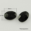 Glass Pointed Back Rhinestone RGLA-Q011-29x21mm-25-1