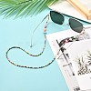Glass Seed Beads Eyeglasses Chains AJEW-EH00383-03-2