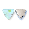 Mocha Fluorescent(MI) Triangle Sew on Rhinestone GGLA-Q086-01A-P03-2