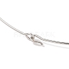 304 Stainless Steel Choker Necklaces NJEW-Q348-04P-1-3