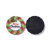 Christmas Style Printed Acrylic Cabochons MACR-O045-01C-2