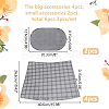 Plastic Mesh Canvas Sheet FIND-WH0420-66B-2