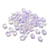 Gradient Color Acrylic Bead Caps OACR-Z028-01D-1