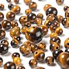340Pcs 4 Style Grade A+ Natural Tiger Eye Beads G-LS0001-50-4