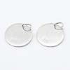 925 Sterling Silver Pendants STER-K167-006C-S-1