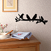 Laser Cut Basswood Wall Sculpture WOOD-WH0123-083-6