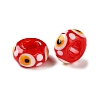 Handmade Lampwork European Beads LA-CBA0C61-01A-2