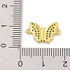 Real 18K Gold Plated Brass Micro Pave Cubic Zirconia Connector Charms KK-L209-053G-01-3