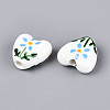 Handmade Porcelain Ceramic Beads PORC-T134-28C-3