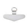 201 Stainless Steel Mobile Phone Tether Tab AJEW-A075-01P-1
