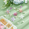 SUNNYCLUE DIY Flower Dangle Earring Making Kits DIY-SC0019-75-4