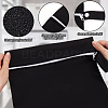 2Pcs 2 Colors Polyester Zipper Bags ABAG-CN0001-12-6