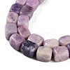 Natural Lepidolite Beads Strands G-M403-D06-01-4