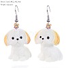 Iron & Resin Dangle Earrings for Women WG4B27B-03-1