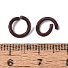 Spray Painted Iron Open Jump Rings IFIN-T017-04B-02-2