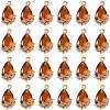 Transparent Glass Pendants GLAA-FZ0001-02H-1