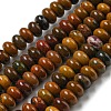 Natural Petrified Wood Beads Strands G-Z046-A02-01-1