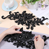 3D Flower Polyester Embroidery Ornament Accessories DIY-WH0488-07-3