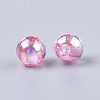 Transparent Plastic Beads OACR-S026-14mm-M-2