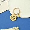 Alloy & 201 Stainless Steel Keychain KEYC-YW00102-04-1