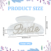 Acrylic Claw Hair Clips OHAR-WH0001-26-2