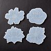 DIY Flower Cup Mat Silicone Molds DIY-E036-08-4