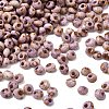 Opaque Glass Beads GL-CBA31A4-01A-1