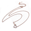 304 Stainless Steel Pendant Necklaces NJEW-I232-32RG-2