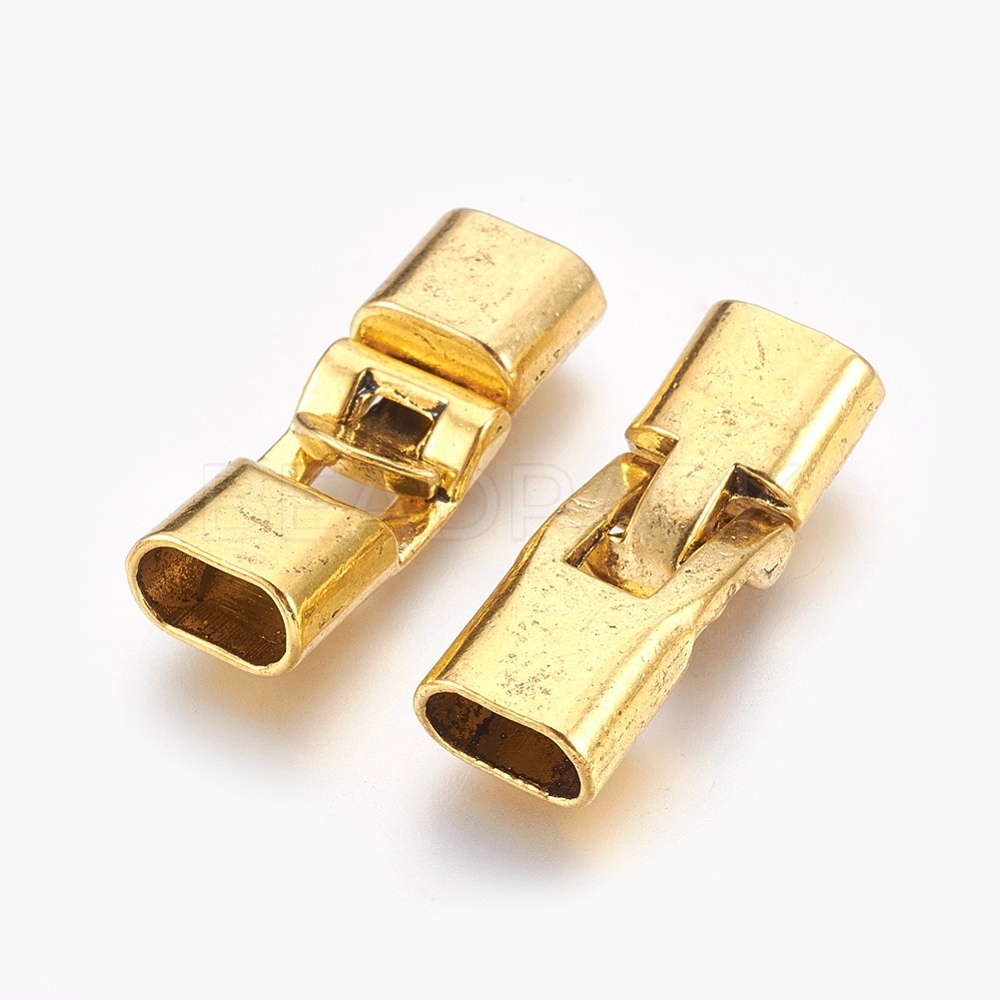 Jewelry Clasps Alloy Snap Lock Clasps - Beadpark.com