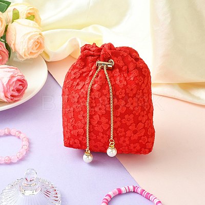 Joyful Sugar Drawstring Bags with Chain ST-CJ0002-01B-1