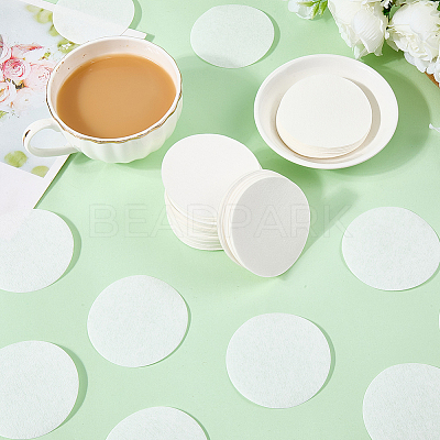 Round Coffee Filter Paper AJEW-CN0004-70H-1