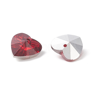 Faceted Glass Charms RGLA-L026-B08-1